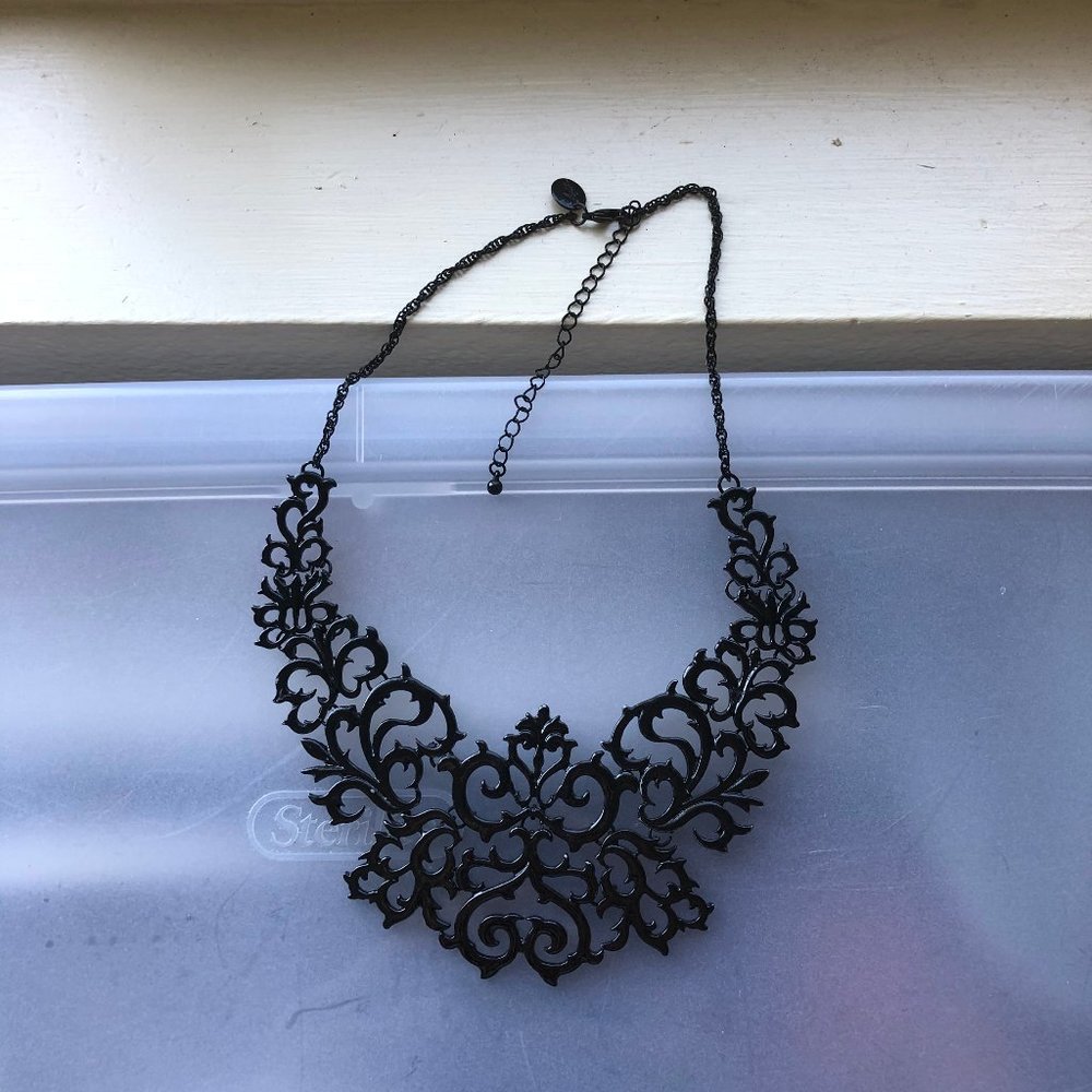 Black necklace